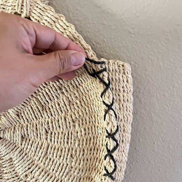 Seafolly Always Summer round Beach Straw bag - Picture 10 of 10